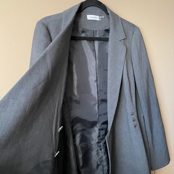 Calvin Klein Wrap Blazer Style Dress - Picture 7 of 13